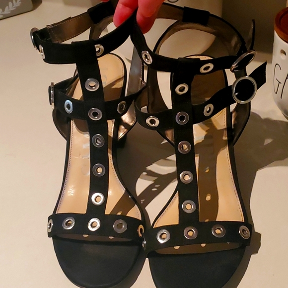 Sam & Libby super cute summer‎ heeled sandals - Picture 1 of 5